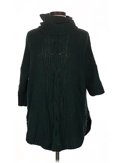 Pre-owned Express Pullover Sweater In Green
