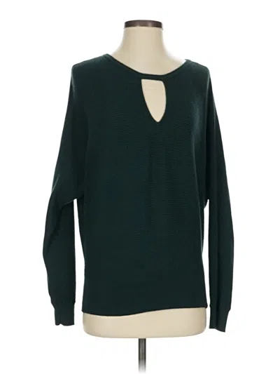 Pre-owned Express Pullover Sweater In Green