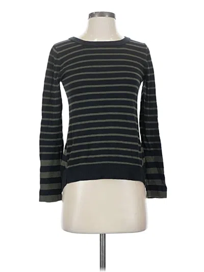 Pre-owned Express Pullover Sweater In Green