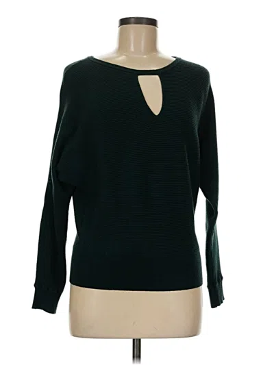 Pre-owned Express Pullover Sweater In Green