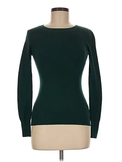 Pre-owned Express Pullover Sweater In Green