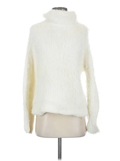 Pre-owned Express Pullover Sweater In Ivory