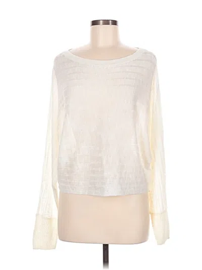 Pre-owned Express Pullover Sweater In Ivory