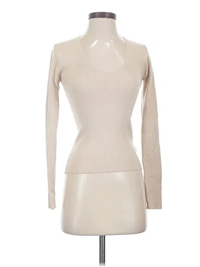 Pre-owned Express Pullover Sweater In Ivory