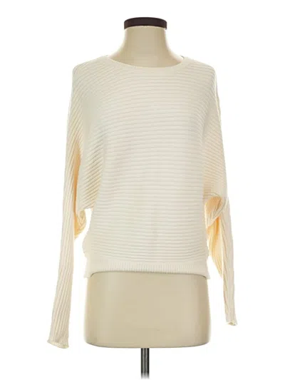 Pre-owned Express Pullover Sweater In Ivory
