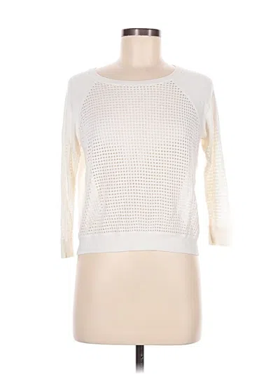 Pre-owned Express Pullover Sweater In Ivory