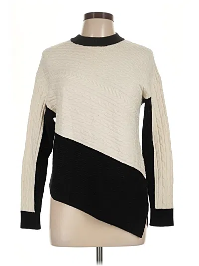 Pre-owned Express Pullover Sweater In Ivory
