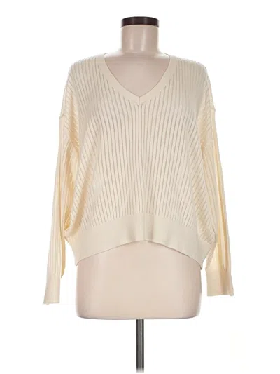 Pre-owned Express Pullover Sweater In Ivory