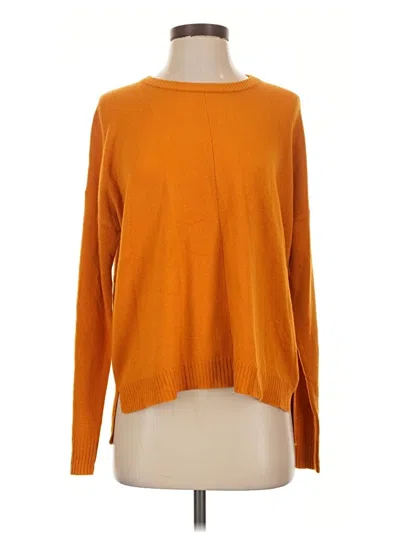 Pre-owned Express Pullover Sweater In Orange