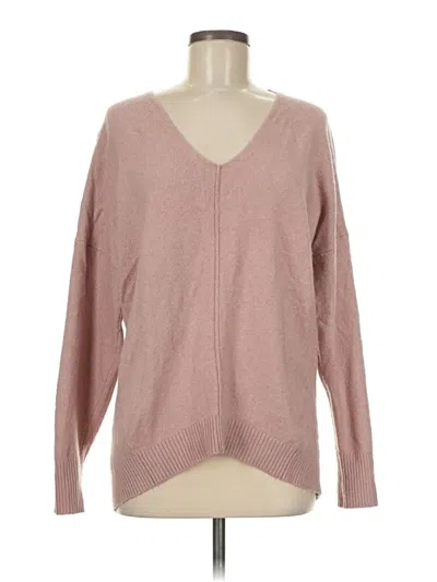 Pre-owned Express Pullover Sweater In Pink