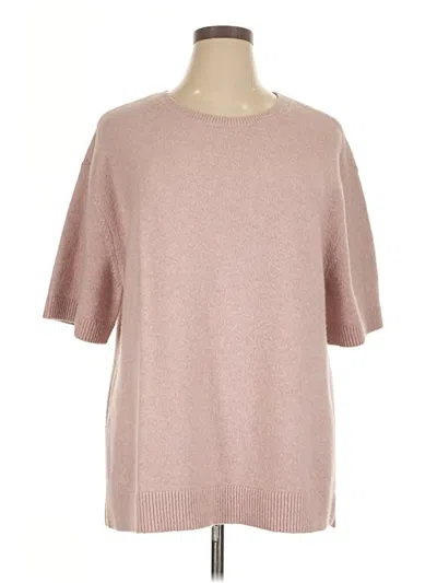 Pre-owned Express Pullover Sweater In Pink