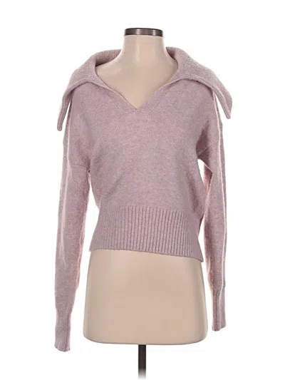 Pre-owned Express Pullover Sweater In Pink