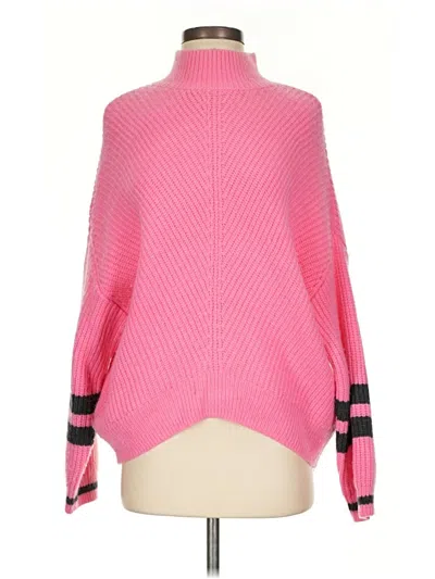 Pre-owned Express Pullover Sweater In Pink