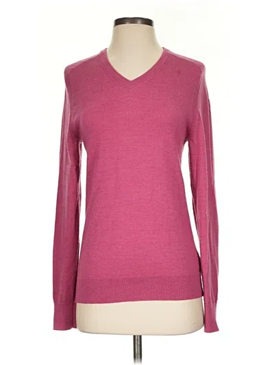 Pre-owned Express Pullover Sweater In Pink