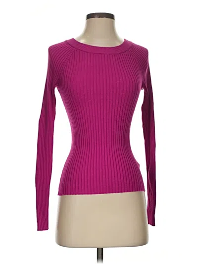 Pre-owned Express Pullover Sweater In Pink