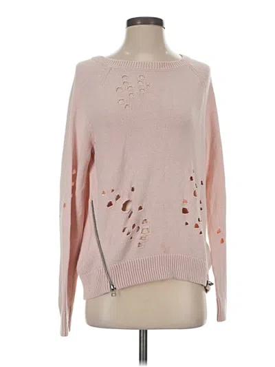 Pre-owned Express Pullover Sweater In Pink