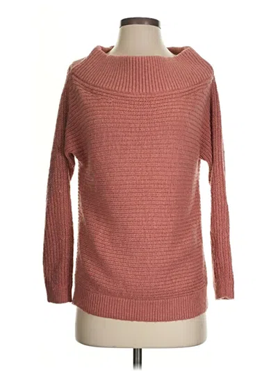 Pre-owned Express Pullover Sweater In Pink