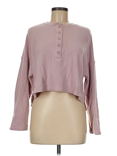 Pre-owned Express Pullover Sweater In Pink