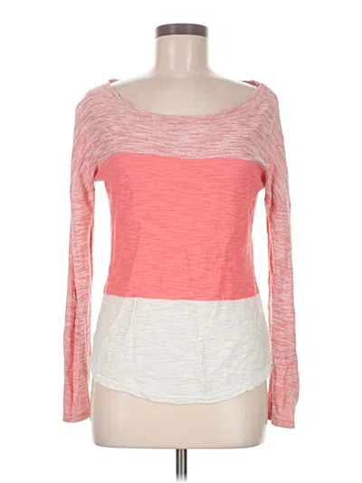 Pre-owned Express Pullover Sweater In Pink
