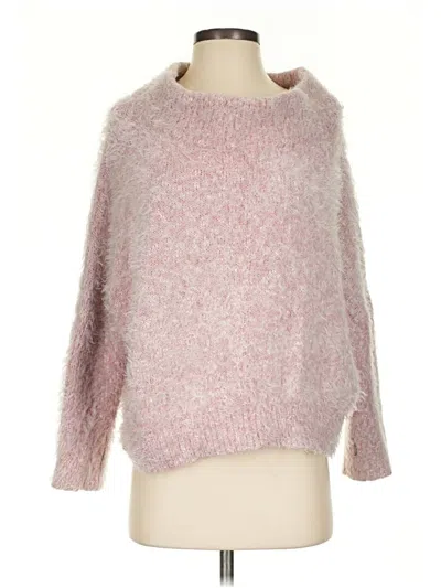 Pre-owned Express Pullover Sweater In Pink