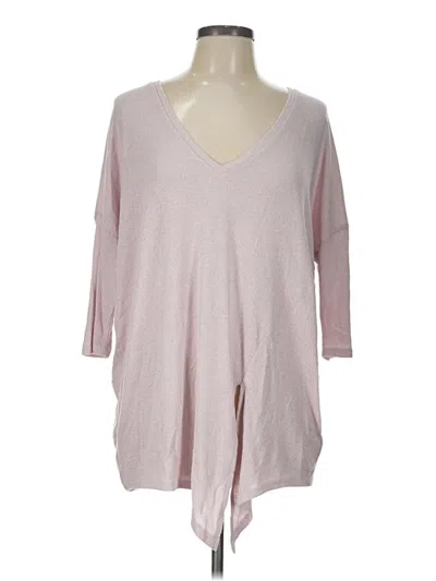 Pre-owned Express Pullover Sweater In Pink