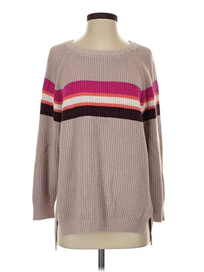 Pre-owned Express Pullover Sweater In Pink
