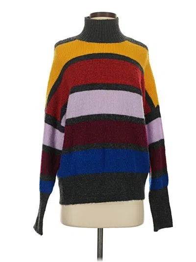 Pre-owned Express Pullover Sweater In Purple