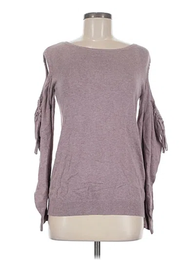 Pre-owned Express Pullover Sweater In Purple