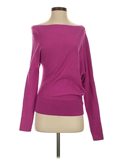 Pre-owned Express Pullover Sweater In Purple