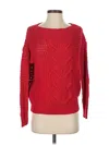 Express Pullover Sweater In Red