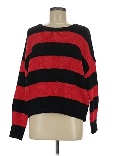 Express Pullover Sweater In Red