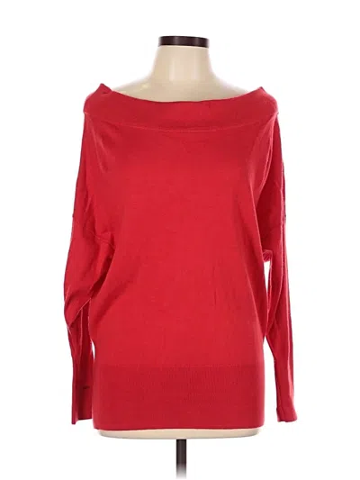 Pre-owned Express Pullover Sweater In Red