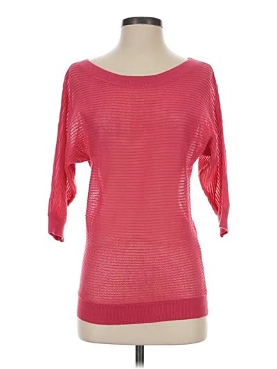 Pre-owned Express Pullover Sweater In Red