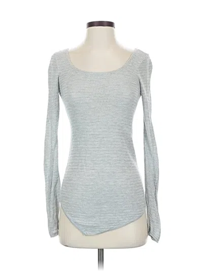Pre-owned Express Pullover Sweater In Silver
