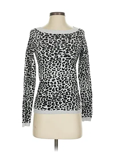 Pre-owned Express Pullover Sweater In Silver