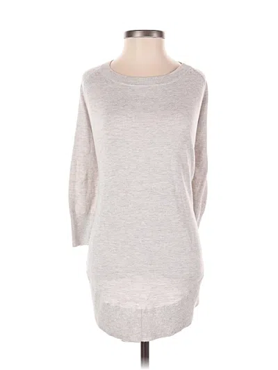 Pre-owned Express Pullover Sweater In Silver