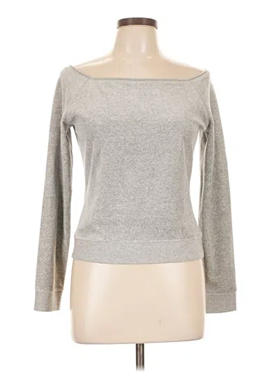 Pre-owned Express Pullover Sweater In Silver
