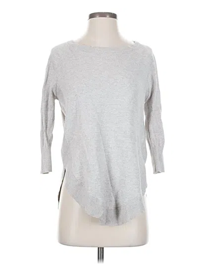 Pre-owned Express Pullover Sweater In Silver