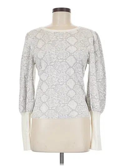 Pre-owned Express Pullover Sweater In Silver