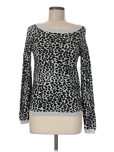 Pre-owned Express Pullover Sweater In Silver