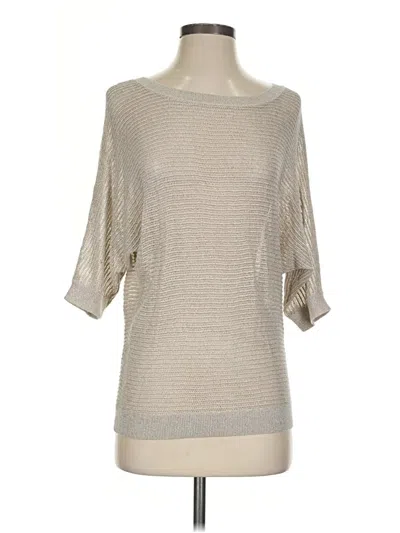 Pre-owned Express Pullover Sweater In Silver