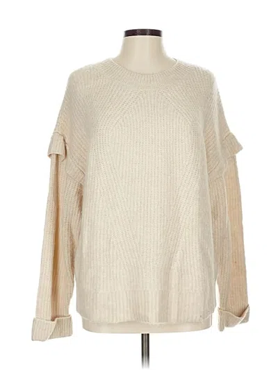 Pre-owned Express Pullover Sweater In Tan