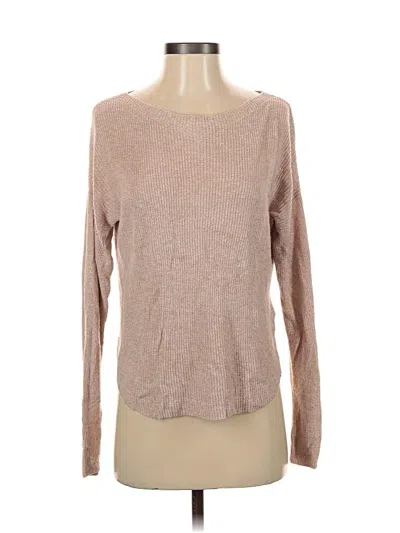 Pre-owned Express Pullover Sweater In Tan