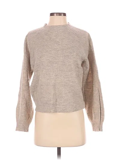 Pre-owned Express Pullover Sweater In Tan