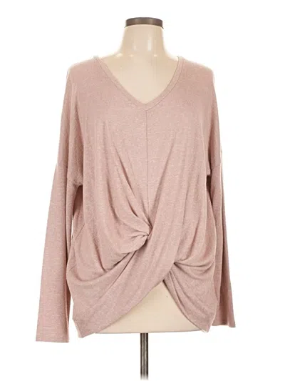 Pre-owned Express Pullover Sweater In Tan