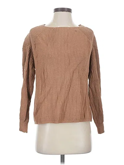 Pre-owned Express Pullover Sweater In Tan