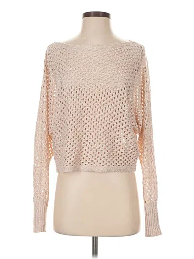 Pre-owned Express Pullover Sweater In Tan