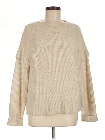Pre-owned Express Pullover Sweater In Tan