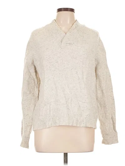 Pre-owned Express Pullover Sweater In Tan