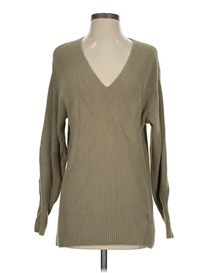 Pre-owned Express Pullover Sweater In Tan